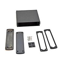 Bud Industries EXN-23360-BK PCB Enclosure Extruded Aluminum Enclosure Black (1.6 X 5.8 X 5.1 In)