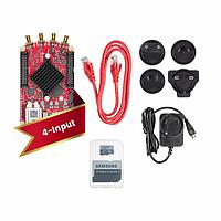 Red Pitaya IZD0040 Starter Kits STEMlab 125-14 4-IN board with zynq 7020, preloaded SD card (16GB, C6), interchangeable power supply,ETH cable (1m)