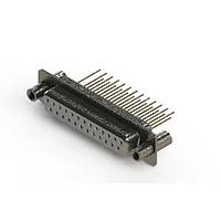 EDAC 628-M25-323-WT4 D-Sub Connectors - Standard Density Vertical Machined D-Sub Connector