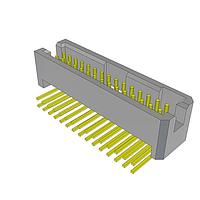 Samtec TFML-115-01-STL-D-RA Shrouded Tiger Eye(TM) High-Reliability Locking Terminal Strip