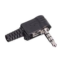 Kobiconn 171-6435-EX Phone Connectors 3.5 MM R/A 4 COND BK