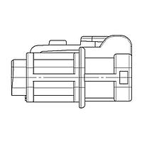 Yazaki 7123642330 Housings CONN 2P 250 X BLK