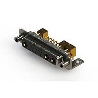 EDAC 630-13W3640-5T6 Mixed Contact D-Sub Connectors Right-angle Power Combo D-Sub Connector