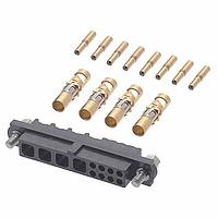 Harwin M80-4C10805F1-04-325-00-000 Power to the Board FEMALE CRIMP/SCREW 4 POWER+8 SIGNAL