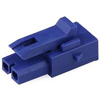 Molex 215759-1035 Receptacle Housing Micro-Fit+ Versa Color Rec Housing Single Row 5 Ckts GloWire Blu