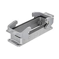 HARTING 09628242301 Hoods 24B EMC Bulkhd House Double Lever