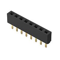 GCT (Global Connector Technology) BG095-07-A-N-D Sockets 7w, 2.54mm Pitch Socket, SIL, TH, Vert, Dual Beam, GF, Tube