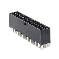 Molex 46207-1224 Shrouded Mini-Fit Jr LCP Vert Hdr NoPeg 24Ckt Tin