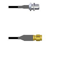 Amphenol Custom Cable Q-26067000M009i RF Cable Assemblies N-SJB/SMA-SP LMR24 9I