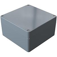 Rose 011818100 Industrial ENCLOSURE, ALUMINUM, 180 X 180 X 101MM, PAINTE, RAL 7001 - STANDARD