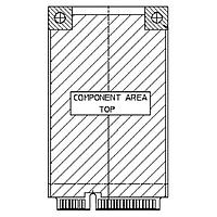 Greenliant GLS86FA008G1-BN004 mSATA SSDs 8GB mSATA MO-300 (SLC 60K) I-TEMP