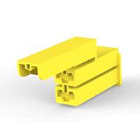 AMP Connectors - TE Connectivity 172075-4 Tab Housing 187 SERIES POSITIVE LOCK 3P