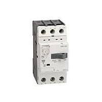Carlo Gavazzi GMS-32S 8A Motor Drives Standard-break Manual Motor Starter. 32Amps frame size, 600VAC, class 10 overload with range: 5-8Amps . Check datasheet for interruption rating.