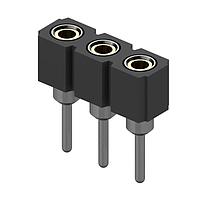 Mill-Max 801-43-003-10-002000 Headers & Wire Housings STANDARD SOCKET HEADER