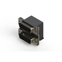 EDAC 661-015-664-007 Dual Port D-Sub Connectors Right-angle Dual Port D-Sub Connector