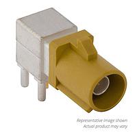 Amphenol RF 2FA1-NDRP-PCB-6 PCB Connectors FAKRA GEN 2 PCB Through Hole Right Angle Plug 50 Ohm D Key Code