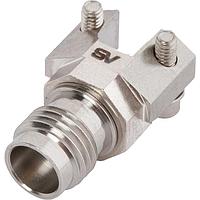 Amphenol SV Microwave SF3321-60040 PCB Connectors 1.85mm F Sldrlss PCB Rdcd Fng Edge 2 Hol