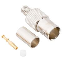 Amphenol RF 031-70543-12G Connectors BNC Str8t Crimp Jack for Belden 4505R Cb