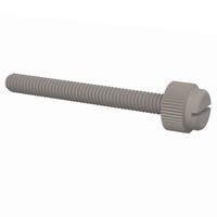 Essentra Components 090832150TEG Knurled Screw Slotted Thumb Screw, #8-32 Thread, 1 1/2 Lg