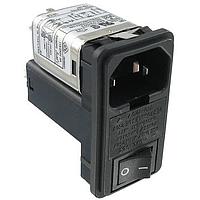 Qualtek Electronics 882-10/018 Power Line Filters 10/6A 2.16 X 2.28