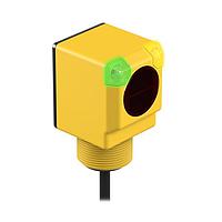 Banner Engineering Q40AW3FF200 Photoelectric Sensors EZ-BEAM Q40 Series: Fixed Field; Range: 200 mm; Input: 20-250 V ac; Output: SPST Solid-state Light Operate; 2 m (6.5 ft) Cable