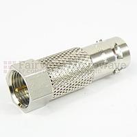 Fairview Microwave  SM3593 50 Ohm BNC Female to 75 Ohm F Male Adapter (1000 Mhz)