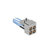 Molex 73358-1270 Connectors VITA 67.1 4 PORT ODULE ALUMINUM BLOCK