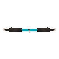 Murrelektronik 7700-74718-S4W1000 Cat 5e RJ45 male 0 / RJ45 male 0, 8p. shielded Ethernet, TPE 4x2x24AWG SF/UTP CAT5e bu UL/CSA, CM 10m