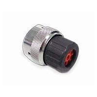 Amphenol SINE Systems RT0W6106SNHEC03 Connectors 6 PositionPlug, Female, Shell Size 10, Silicone Seal, with End Cap and Individual Wire Sealing