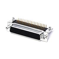 Amphenol CONEC 164A18659X High Density D-Sub Connectors 78 POS F H.D R/A BRKT/M3 +CL