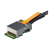 Samtec ETUO-B04-25-300-0-1-1-4-02 Fiber Optic Cable Assemblies FireFly(TM) Extended Temperature Active Optical Micro Flyover(R) Cable Assembly