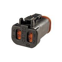 DEUTSCH - TE Connectivity DT06-4S-CE05 4-Way 4P DT PLUG, E SEAL ENH SL RET, END CAP