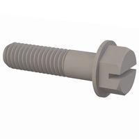 Essentra Components 32W37516150 Slotted Hex Washer Slotted Hex Washer Screw, 3/8-16 Thread, 1 1/2 Lg