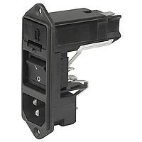 Schurter KD13.1101.105 Inlets 1POLE QC 1.5MM PNL NO DRAWER