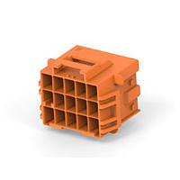 AMP Connectors - TE Connectivity 8-2232356-7 RF Connectors / Coaxial Connectors 3x5 cap Hsng panel mount Key D ora