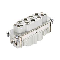HARTING 09380123102 Headers & Wire Housings Han K 6/6 female crimp insert (100/16A)