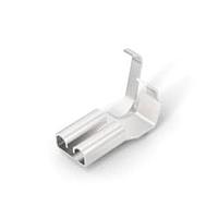 AMP Connectors - TE Connectivity 42486-4 Quick Disconnects .187 FLAG FAST RCPT 20-16 SPBR