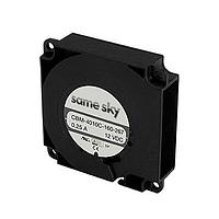 Same Sky (formerly CUI Devices) CBM-4010C-140-178 DC Blower dc blower, 40 mm squ are, 10 mm, 12 Vdc,