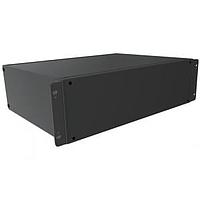 Hammond Manufacturing RMCS190513BK1 Instrument Rackmount Chassis 5.25x17x13" Solid