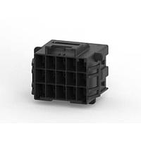 AMP Connectors - TE Connectivity 1-2232356-5 Headers & Wire Housings PTL 3X5 CAP PANEL MT HOT WIRE KEY A BLK