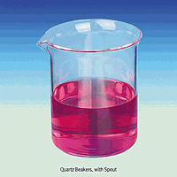 DaiHan SL.Qu.Be018 Beaker, Quartz, 2000ml, 135 x h200mm