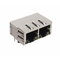 Adam Tech MTJG-2-88TX1-FSD-PG-LH-M4 Modular GANGED 2 POSITION MODULAR JACK,