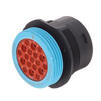 Amphenol SINE Systems AHDP04-24-19SR-WTA Connectors RCP 24 SZ 19 SCK REV ARRANGE RD01 SEAL WT