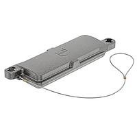 HARTING 09400245404 Headers & Wire Housings 24B HPR Hood Cover, Toggle Locking, Metal, w/ lanyard