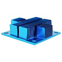 Advanced Thermal Solutions ATS-CPX070070025-136-C2-R0 Component pushPIN Heat Sink, Blue-Anodized, 70x70x25mm