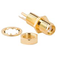 Amphenol RF 132270 PCB Connectors SMA End Launch Jack .034 Bulkhead 50 Ohm