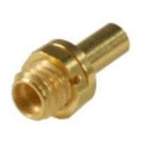 HUBER+SUHNER 24_MMCX-50-1-3/111_OE Connectors MMCX straight bulkhead cable jack(f)