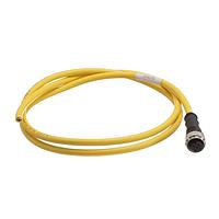 HARTING 21350200517010 Sensor Cables / Actuator Cables M12 A-code 5-pin Straight female to open end, 1m, PVC yellow jacket