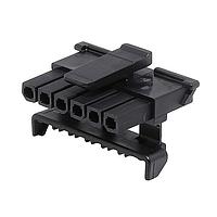 Molex 171850-0600 Receptacle Housing MICROFIT 3.0 RECP SNGL RW TPA 6CKT BLK