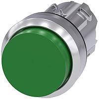 SIEMENS A6X30138341 Raised Button PUSHBUTTON. GREEN